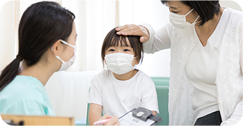 発熱・感染症は専用のお部屋で診察