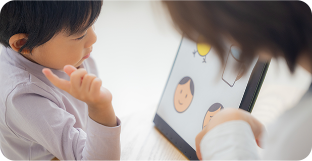 院内に心理士が在籍し、育児や子どもの心の悩みに対応