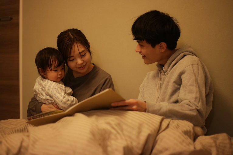 赤ちゃんの眠る準備と習慣づけ